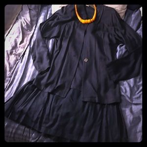 Kikit 80’s classic navy suit